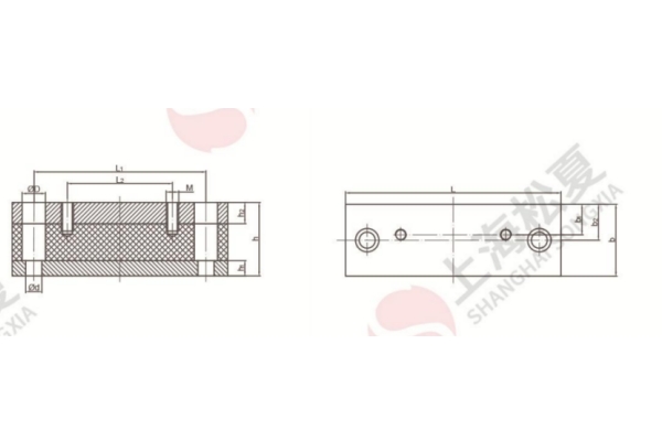 电机规格71电机专用DSM型橡胶减震条